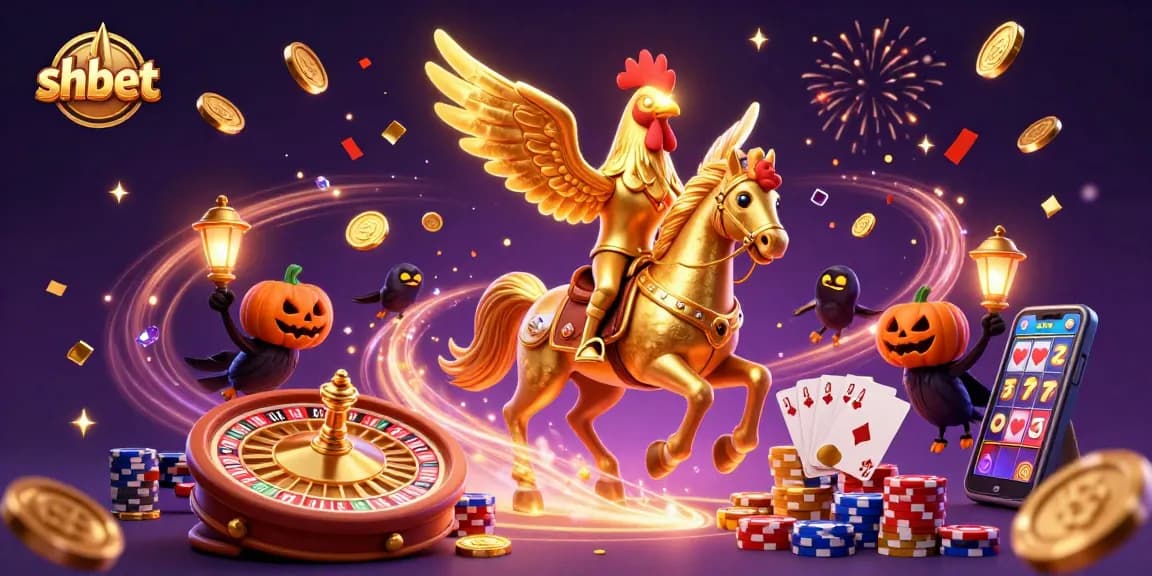 Experience thrilling gaming action at shbet with a captivating 3D casino scene featuring unique mythical characters.