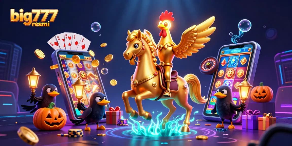 Experience the thrilling adventure of big777 resmi with vibrant 3D casino elements and captivating characters.
