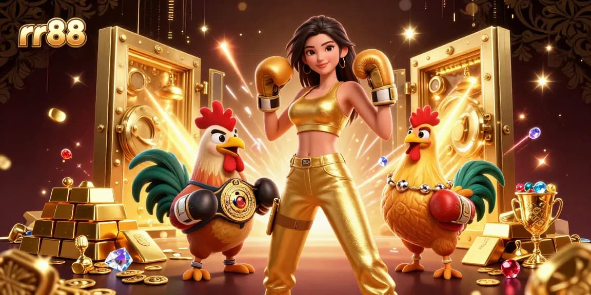 Engage with rr88’s online casino experience amidst treasures and champions in a vibrant atmosphere.