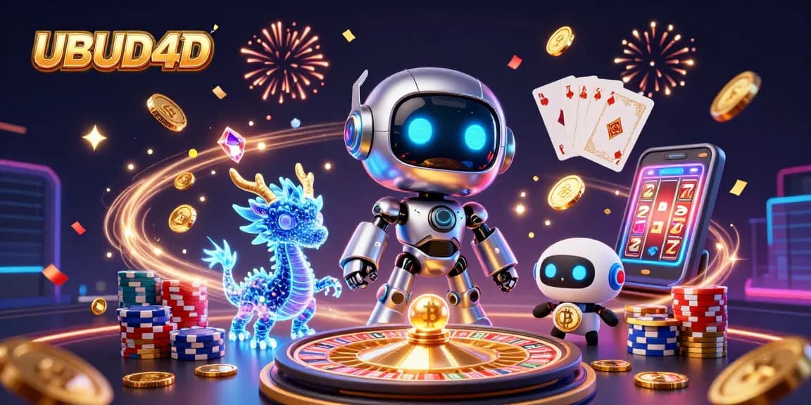 Experience the thrill of UBUD4D with vibrant slots, spinning reels, and successful jackpot actions.