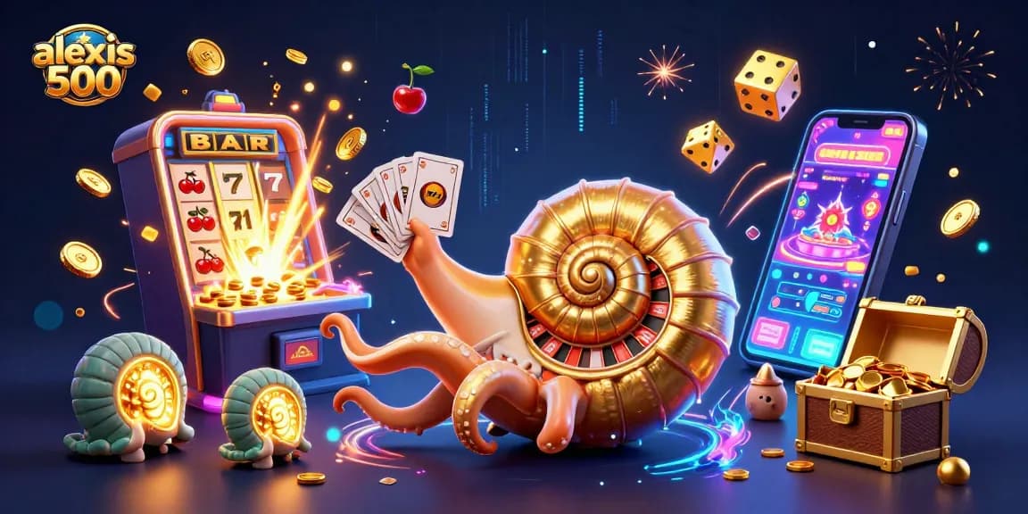 Experience thrilling wins at alexis 500 with vibrant 3D casino gameplay elements.