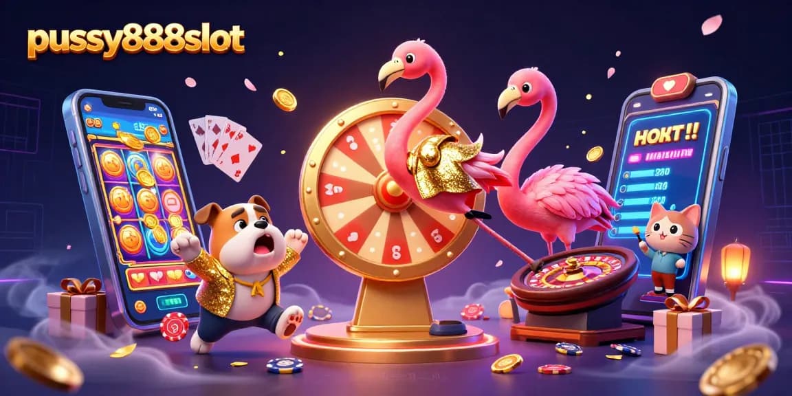 Experience the thrill of winning at pussy888slot with exciting slot games and captivating visuals.