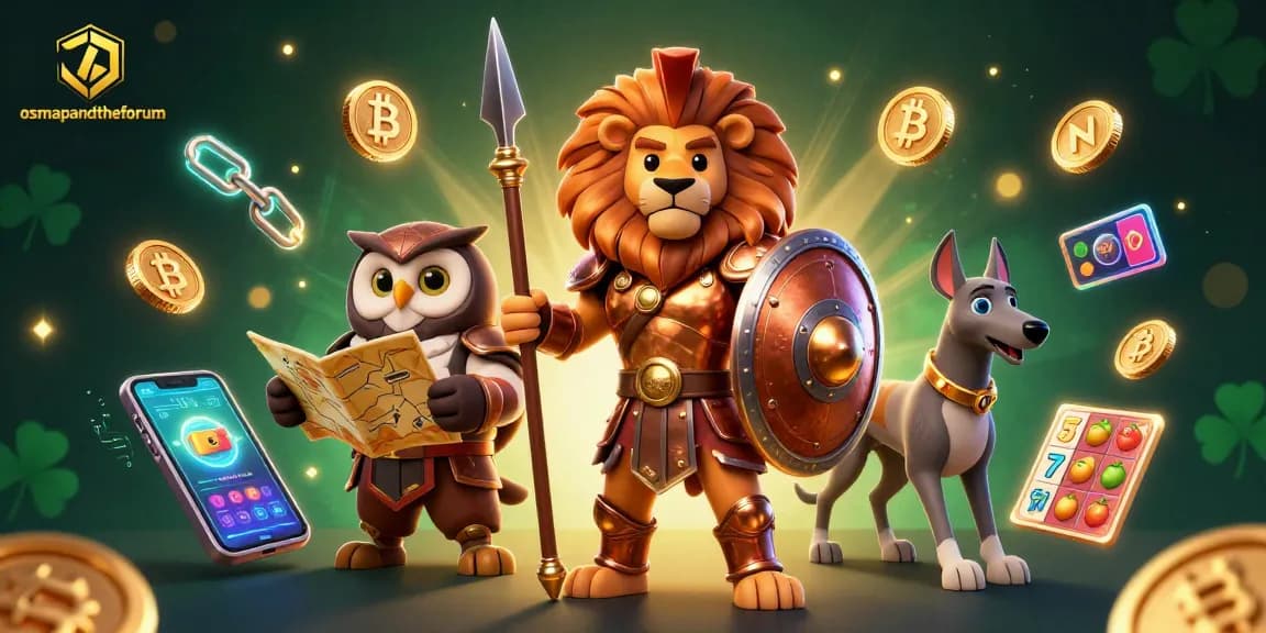 Play dynamic slot games on osmapandtheforum with a thrilling 3D illustration featuring engaging characters.