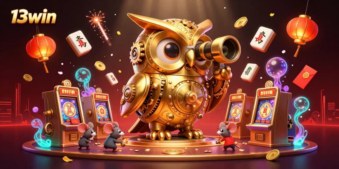 Experience the thrilling casino excitement of 13win with dynamic characters and vibrant game elements!