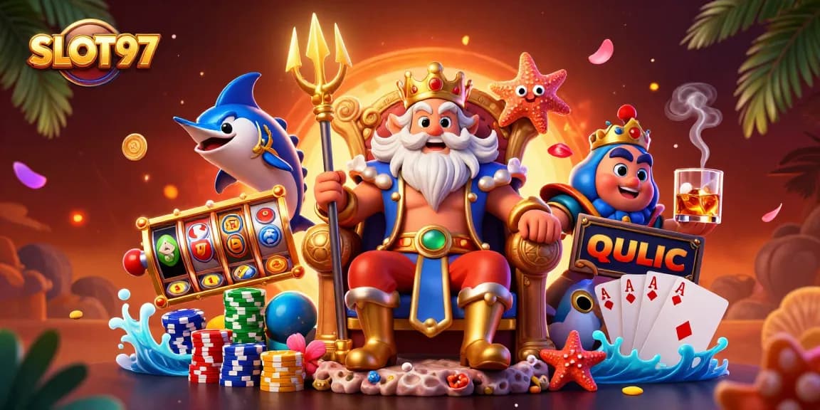 SLOT97 offers exciting slot games with high RTP and thrilling jackpot opportunities in a vibrant setting.