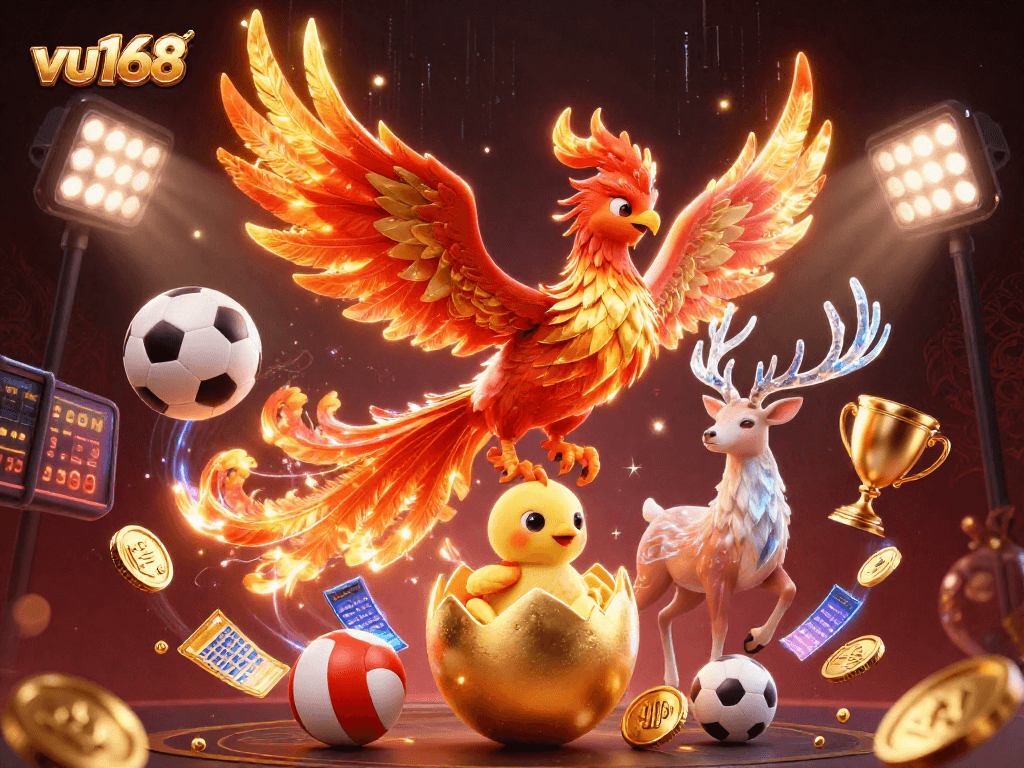 Experience thrilling betting with vu168 as energetic elements celebrate sports and casino.