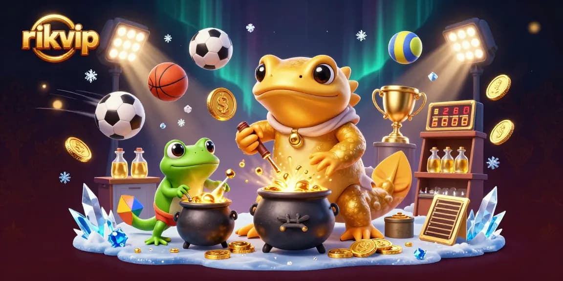 rikvip players enjoy dynamic sports betting with golden salamander alchemist at an enchanting casino