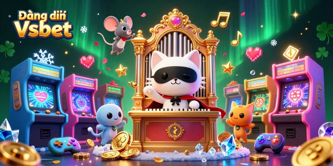 Engage in thrilling gaming experience with Đăng ký Vsbet at an ornate casino setting.