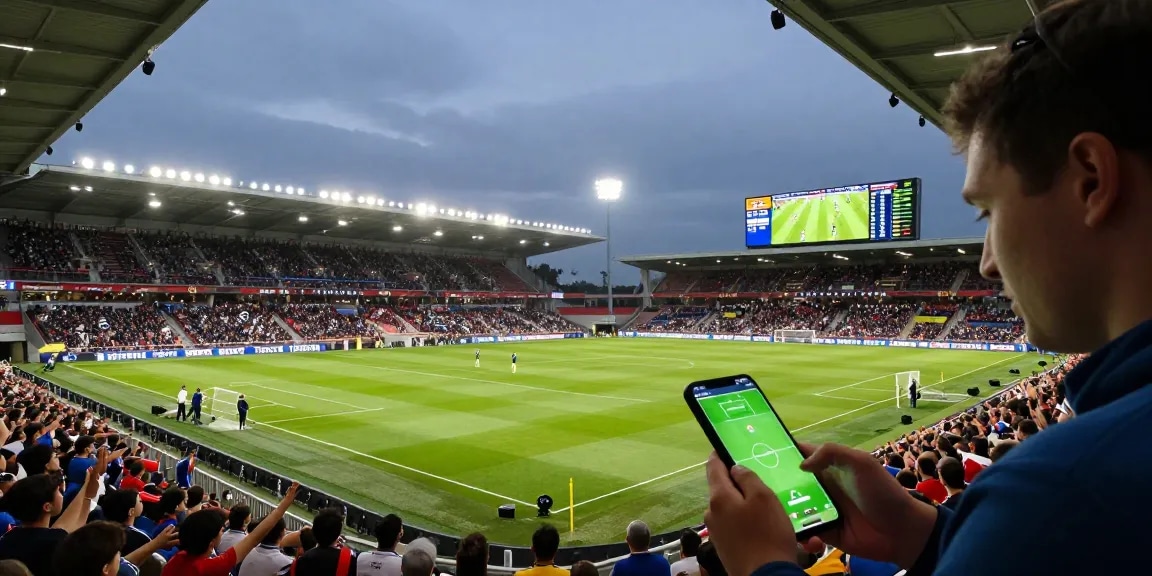 แทงบอลโลก: Live betting scene showing match odds and sports analysis tools