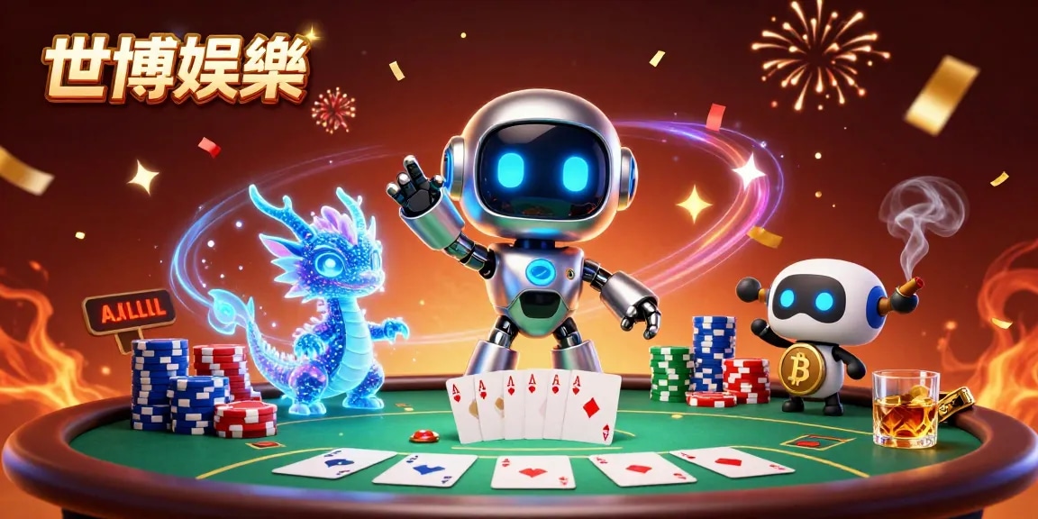 在世博娛樂享受刺激的撲克桌面賭博,擁有獨特的3D角色和五彩的撲克籌碼