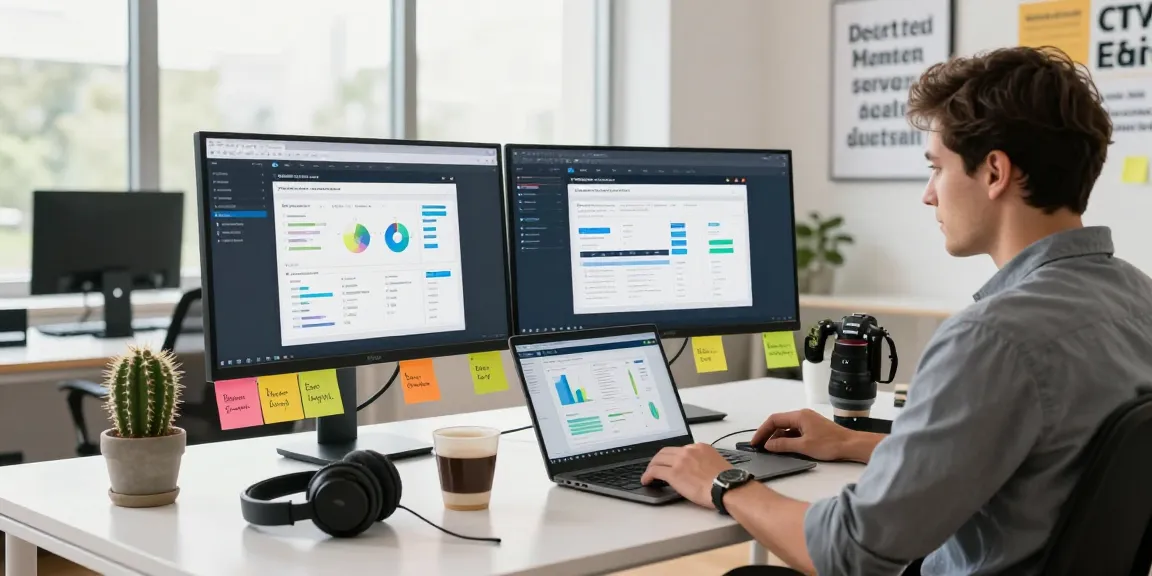Engaged digital marketer analyzing SEO data with high da pbn links strategies in a modern workspace.