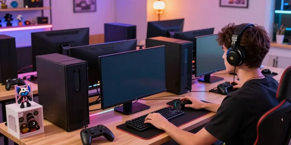 Pengalaman bermain game digital yang nyaman dengan hokkaidoryoma.com, dilengkapi peralatan audio dan aksesori gaming modern.