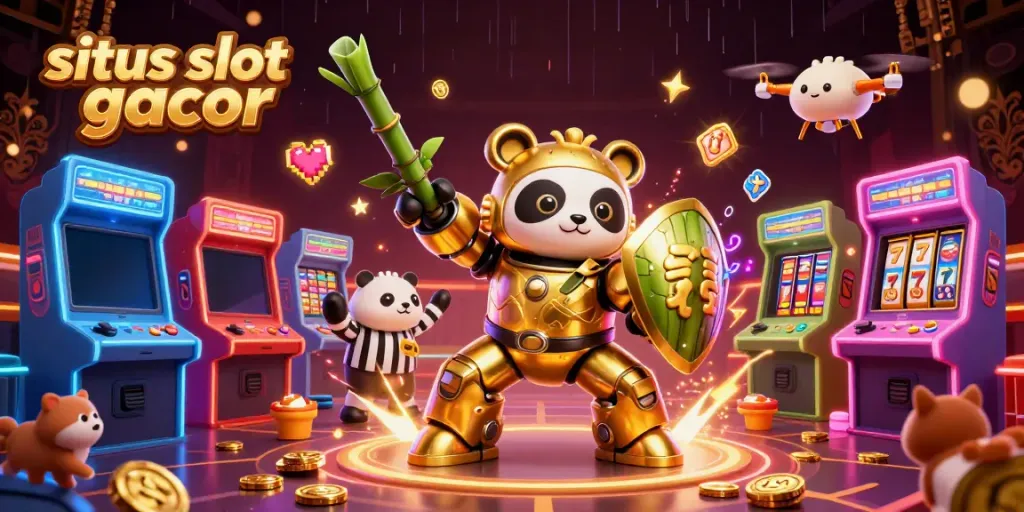 Menggapai jackpot dengan situs slot gacor di arena permainan 3D penuh warna.