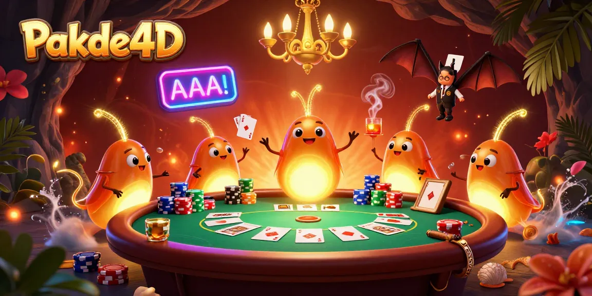 Experience gaming excitement with Pakde4D's vibrant cave casino scene lit by glowing characters.
