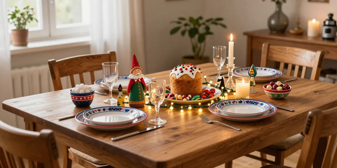 Idee la tavola della befana dengan dekorasi tradisional dan hidangan manis di https://decorarelatavola.com/idee-la-tavola-della-befana/.