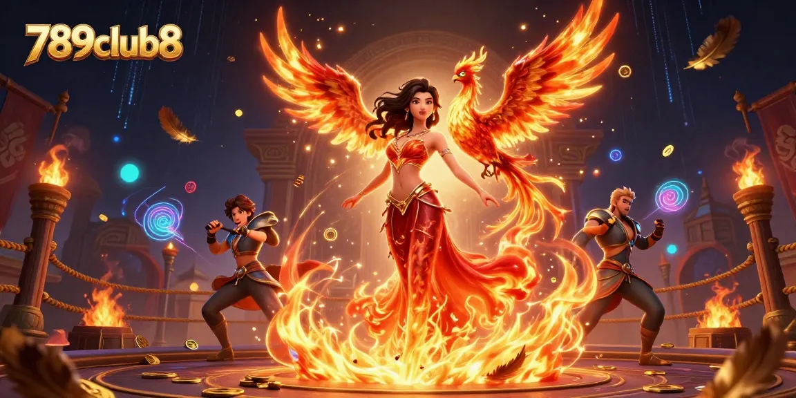 Experience the thrill of 789club8 with a stunning illustration of a mystical gaming scene.