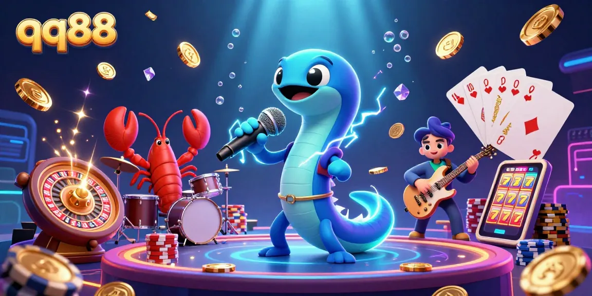 Experience thrilling wins at qq88 while diving into an underwater casino adventure filled with vibrant characters!