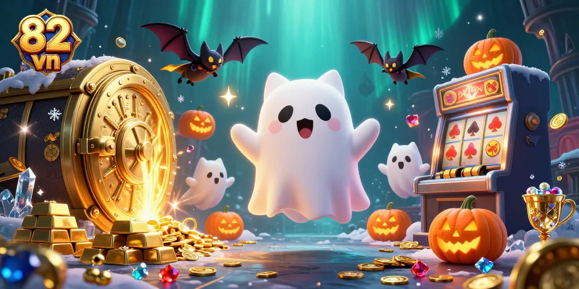 Engage with 82 vn's vibrant ghostly casino adventure featuring treasure and excitement.