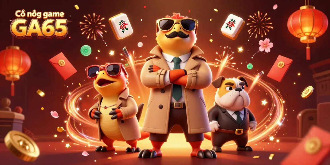 Engage in thrilling action with Cổng game GA65, featuring raptors sneaking into a casino lounge.
