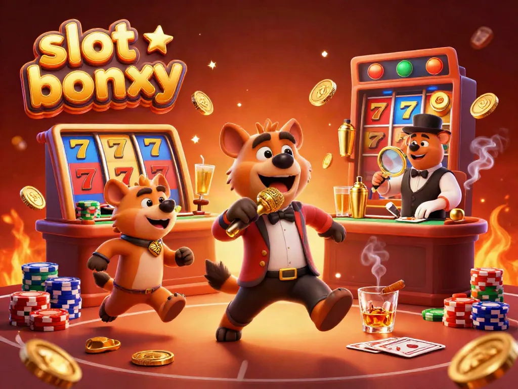 Experience thrilling action with the slot bonus as hyenas bring humor to the casino scene.