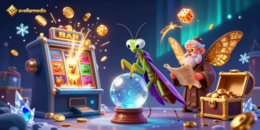Engage with exciting games at avellarmedia featuring vibrant casino elements and magical characters.