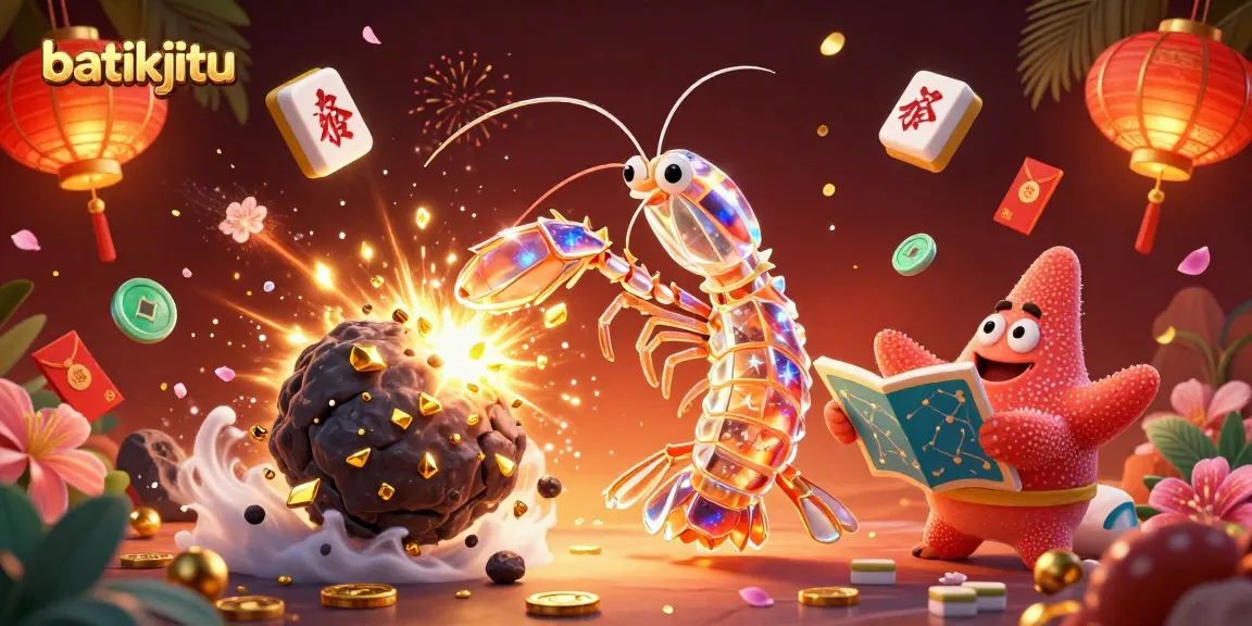 Batikjitu menghidupkan nuansa perjudian dengan karakter mantis udang samurai 3D dan elemen menarik.