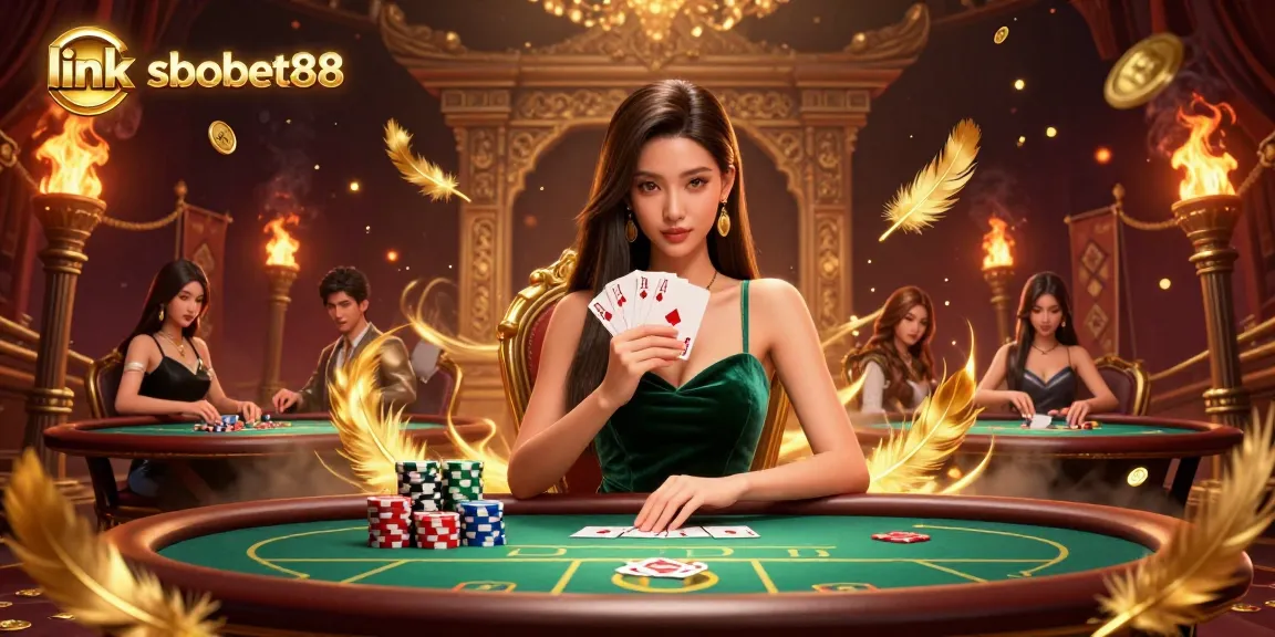 Engage with link sbobet88 for thrilling poker action amidst splendid casino visuals.