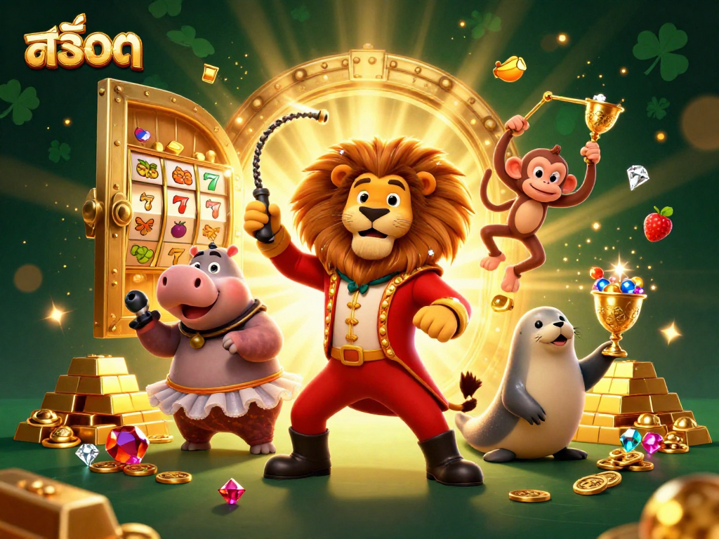Experience thrilling สล็อต action with vibrant characters and dynamic slot elements creating excitement.