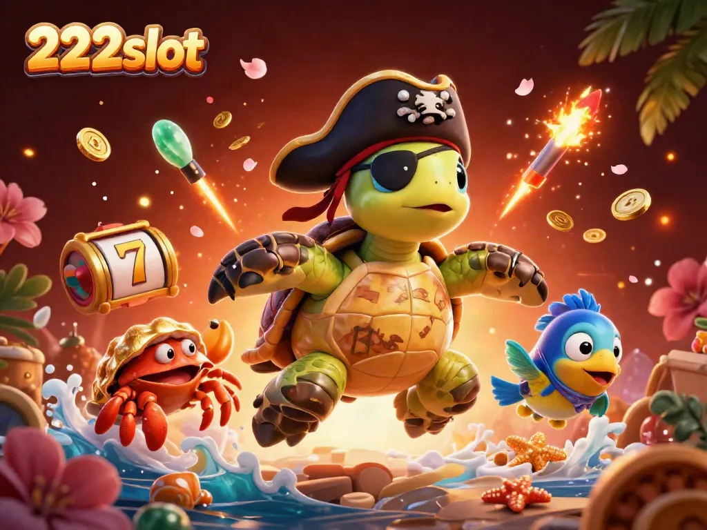 Menghadirkan pengalaman bermain 222slot yang mengasyikkan dengan karakter unik di antara simbol-simbol slot yang mengkilap.