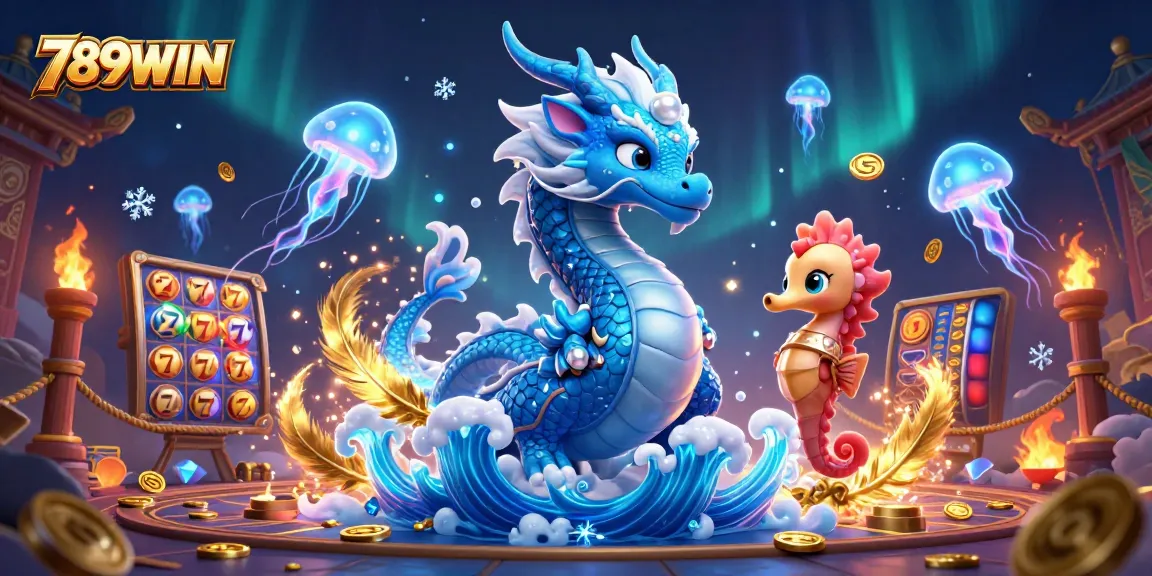 Play dynamic games at 789WIN featuring enchanting dragons and vibrant casino elements.
