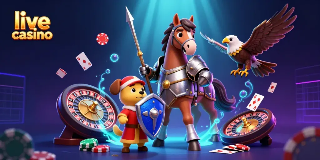 Permainan live casino yang menarik dengan dealer langsung dan permainan interaktif secara real-time.