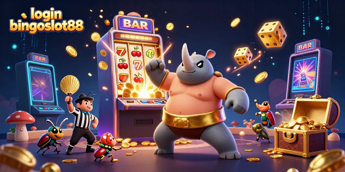 Masuk ke dunia login bingoslot88 dengan pemandangan meriah slot yang memukau.