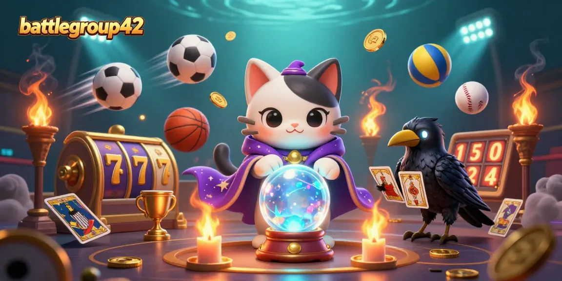 battlegroup42 showcases a mystic scene with vibrant characters and casino elements for an engaging gaming experience.
