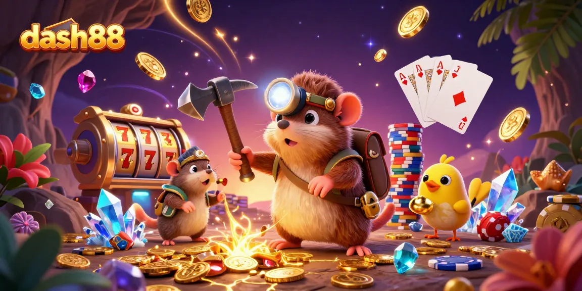 Spin the reels with dash88 and chase big wins with endless golden treasures!