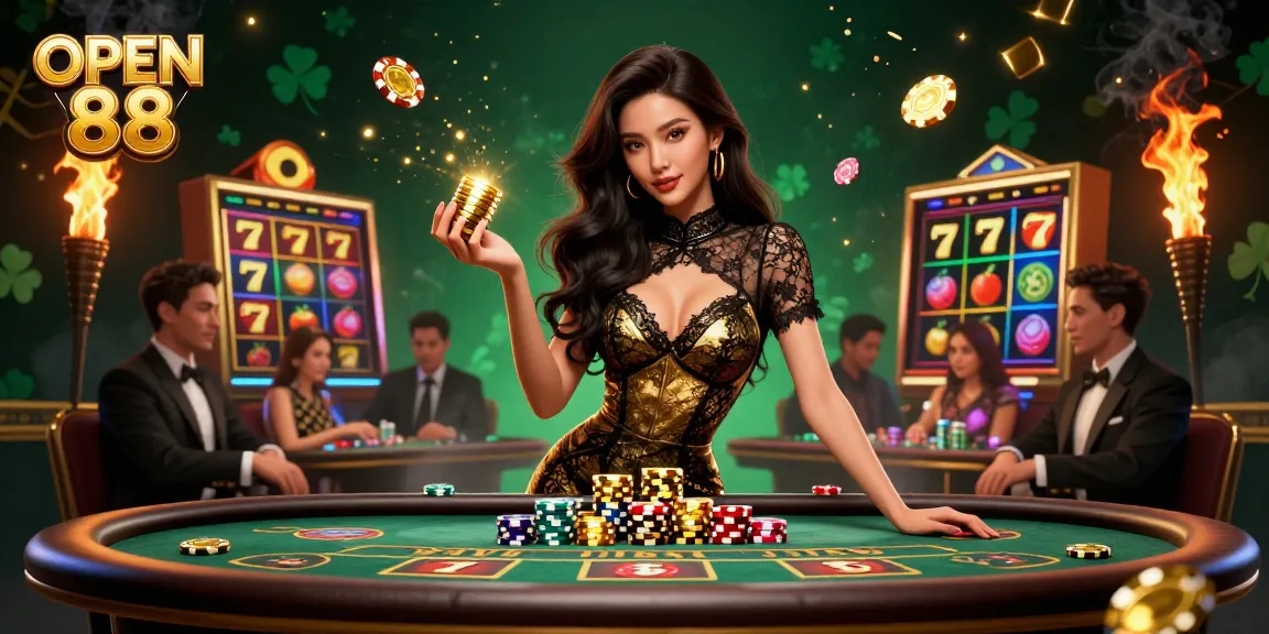 Win big at OPEN 88 with stunning casino scenes packed with action and excitement.