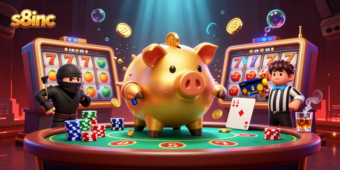 Experience winning strategies and excitement with S8inc at a vibrant casino-themed showdown.