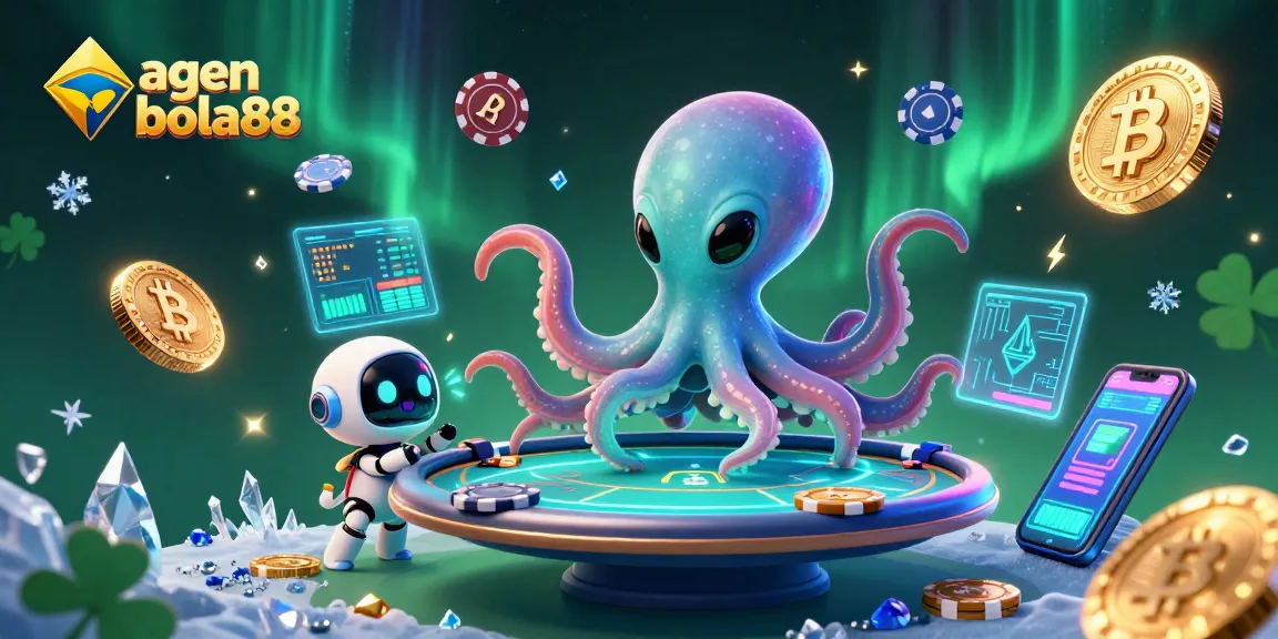 Join the action at agen bola88 with vibrant 3D illustration showcasing thrilling gameplay and crypto rewards.