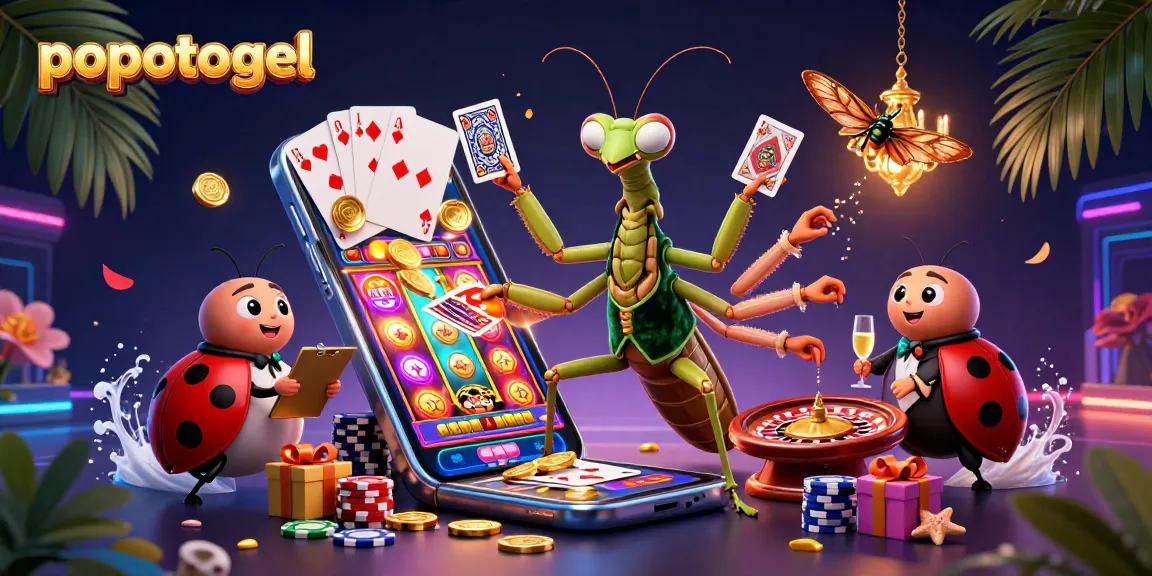 Experience popotogel with a unique online gaming scene featuring vibrant characters and dynamic gameplay elements.