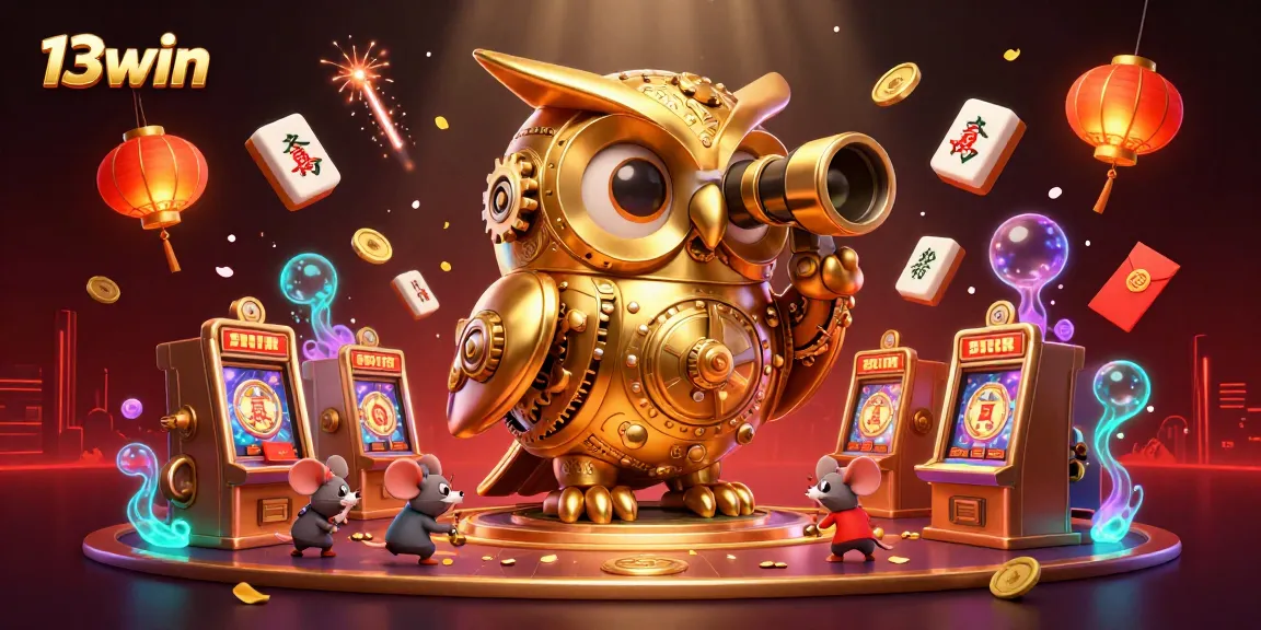 Experience the thrilling casino excitement of 13win with dynamic characters and vibrant game elements!