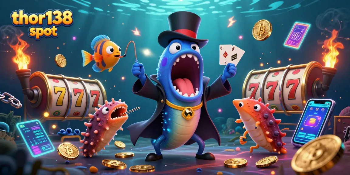 Menangkan permainan di thor138 slot dengan suasana kasino bawah laut yang memukau.