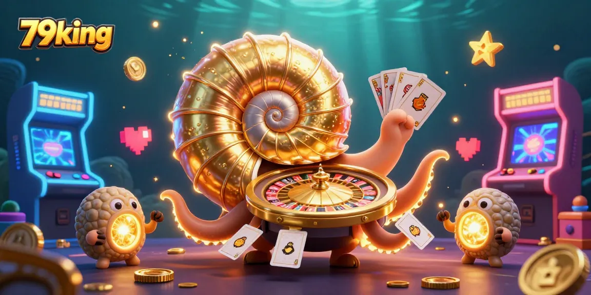 Experience thrilling gameplay with the ancient giant nautilus and casino elements at 79king.