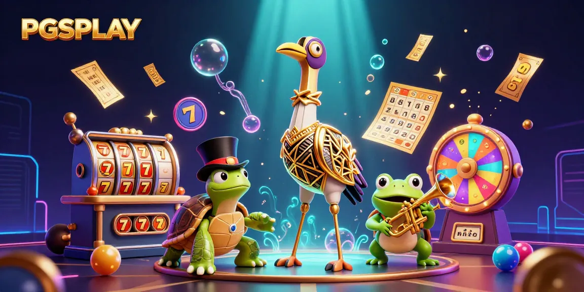 Play slots with PGSPLAY for dynamic action featuring colorful reels and lively characters.