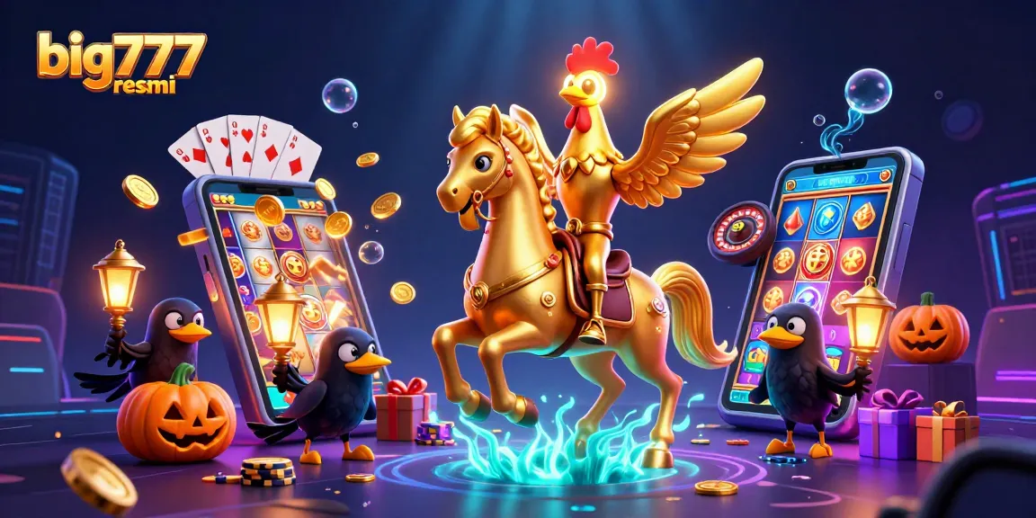 Experience the thrilling adventure of big777 resmi with vibrant 3D casino elements and captivating characters.