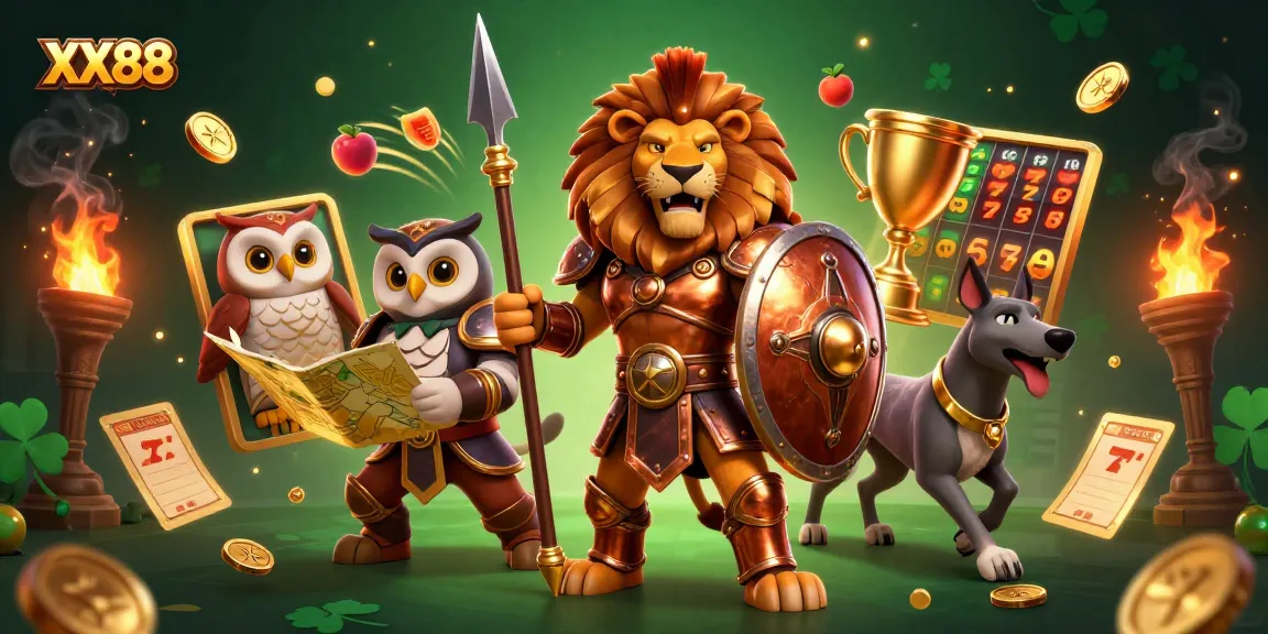Spin the slots at XX88 and win big with 3D characters and dynamic gaming elements.