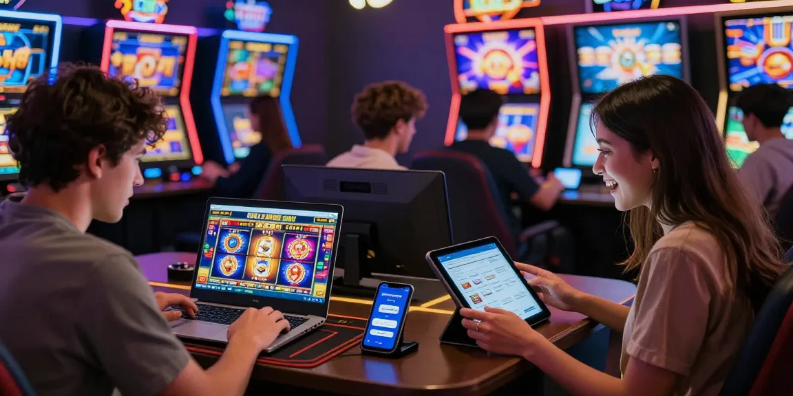 Performa permainan slot Fujiwin88 dengan pemain menikmati suasana tamasya kasino online yang menggembirakan.