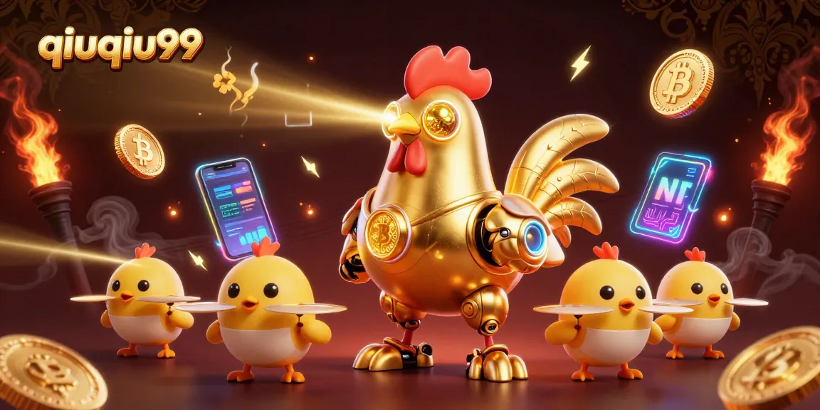 Experience the excitement of qiuqiu99 with dynamic scenes of crypto coins and gaming action!