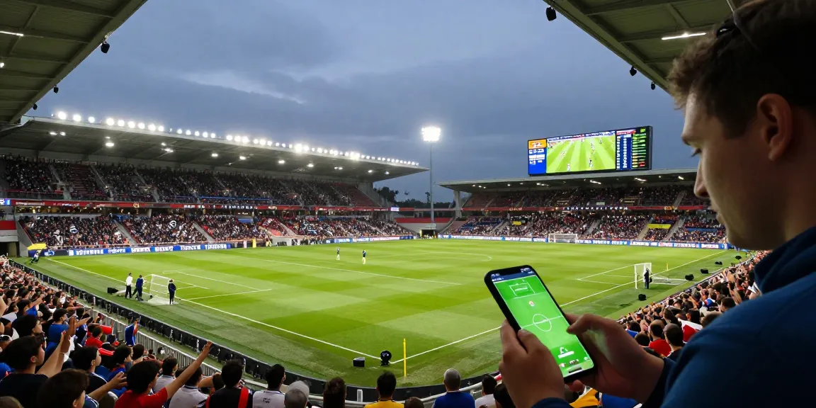 แทงบอลโลก: Live betting scene showing match odds and sports analysis tools