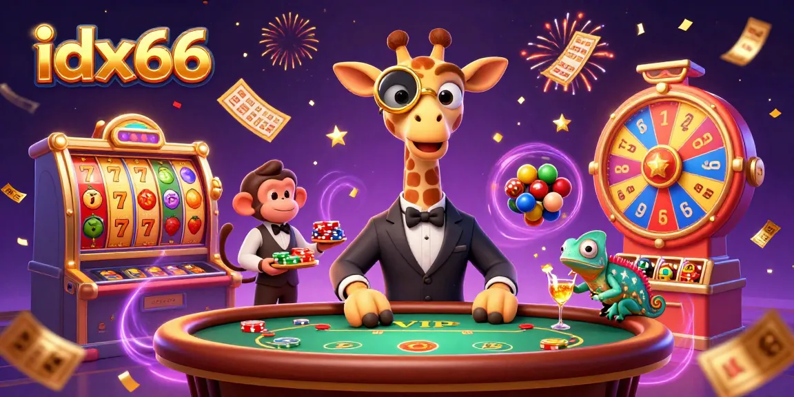 idx66 menghadirkan permainan slot gacor dengan pengalaman bermain yang menarik dan peluang kemenangan tinggi.