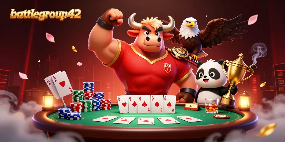 Experience thrilling gameplay at battlegroup42 and see iconic characters enjoying poker night with excitement!