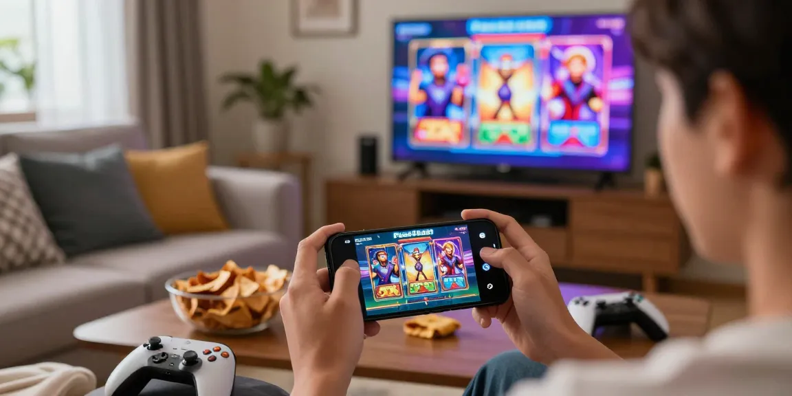 Enjoying the thrilling experience of playing Pussy888 Apk on a cozy gaming setup.